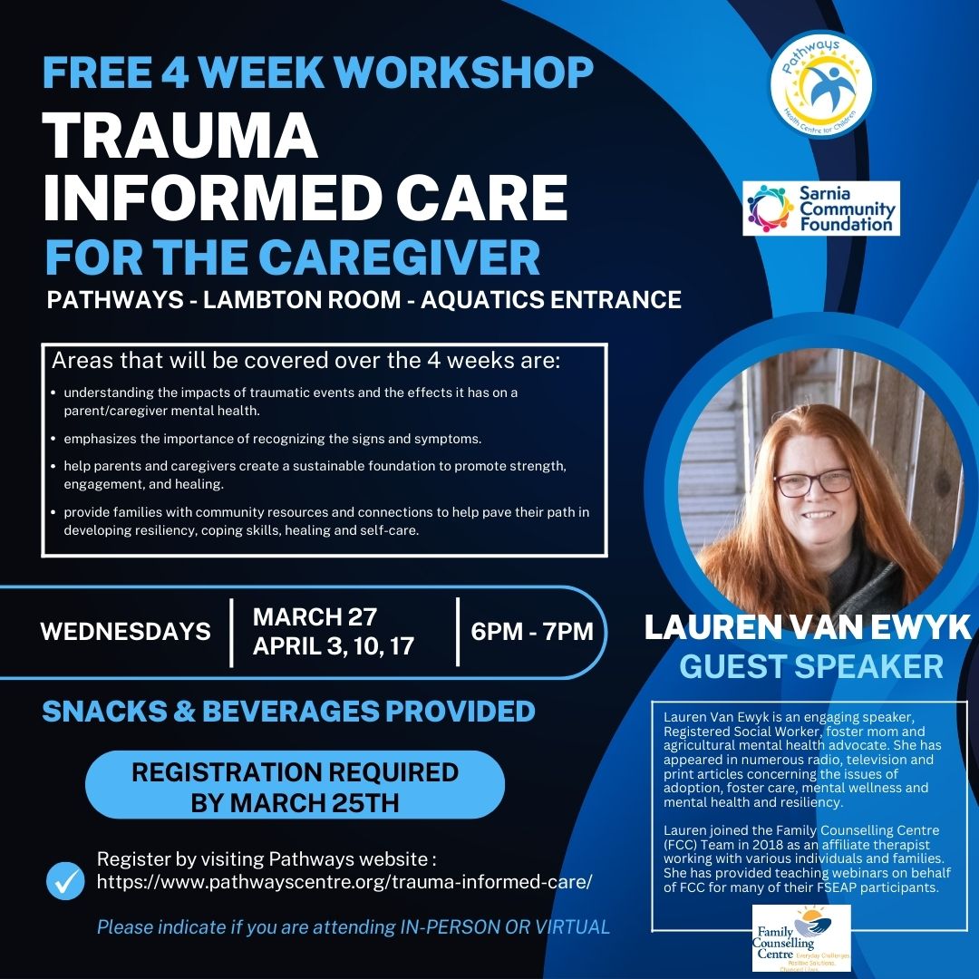 Trauma Informed Care – 4 week Workshop