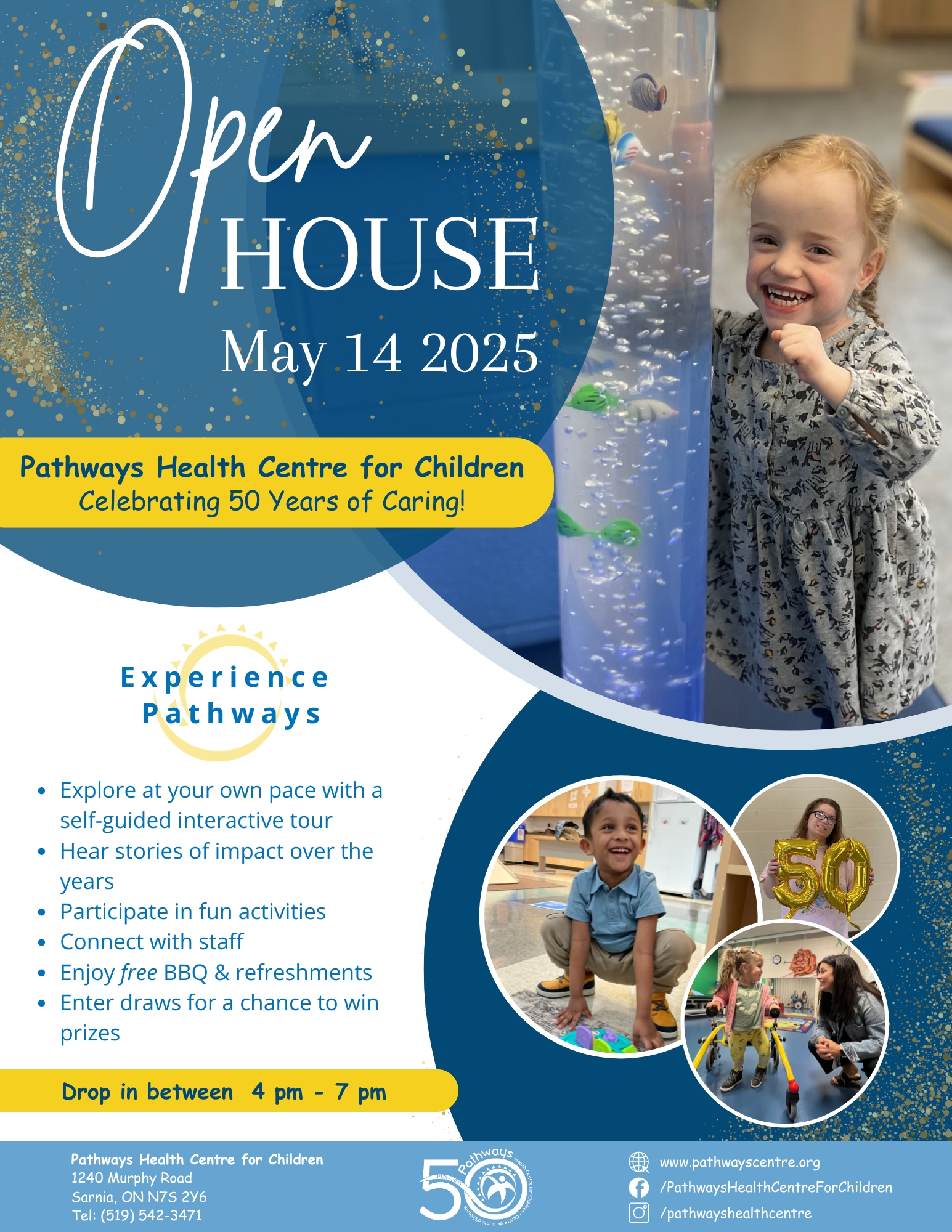 50th Anniversary Open House – May 14